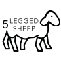 5 Legged Sheep - logo